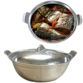Nồi Gang bóng Kho Cá Thịt. Dung tích 600ml. Dày 2 Lớp. Chống Bể Giữ Nhiệt Lâu Hơn