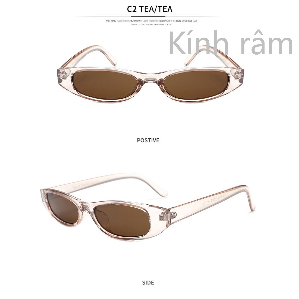 Vintage Small Cat Eye Sunglasses Women Luxury Brand Designer