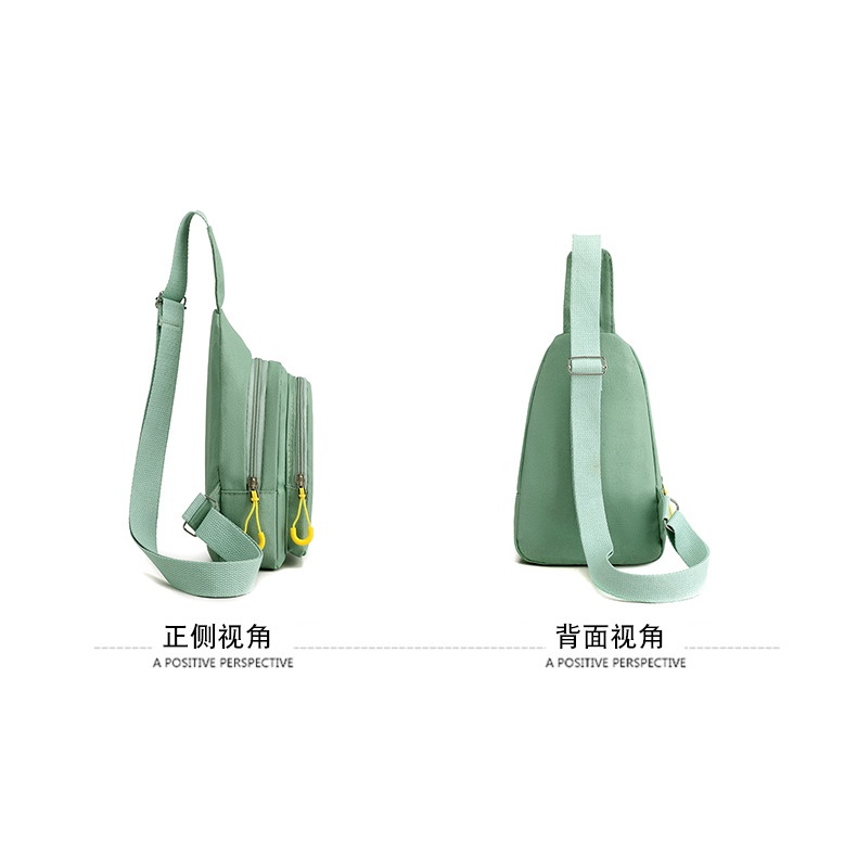 Túi đeo chéo thiết kế nhỏ nhắn phong cách thể thao thời trang cá tính cho nữ