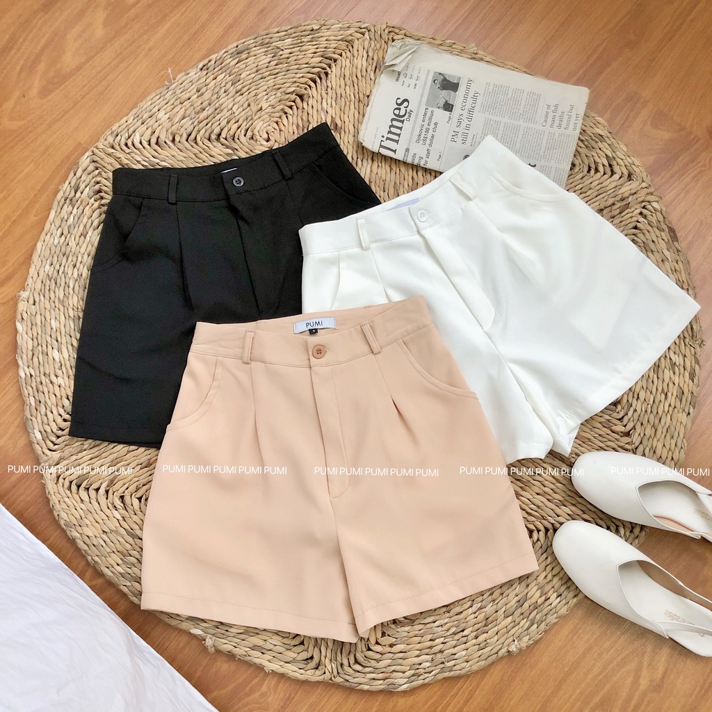 Quần short tây nữ mới Pumi