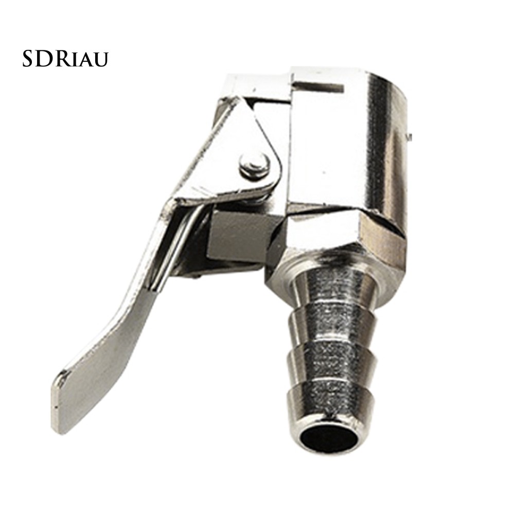 Van bơm lốp xe hơi có kẹp nối ống dẫn khí 6/8mm tiện dụng