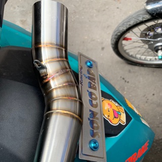 Cổ tăng 2 khúc 304 các dòng xe wave dream exciter satria sonic