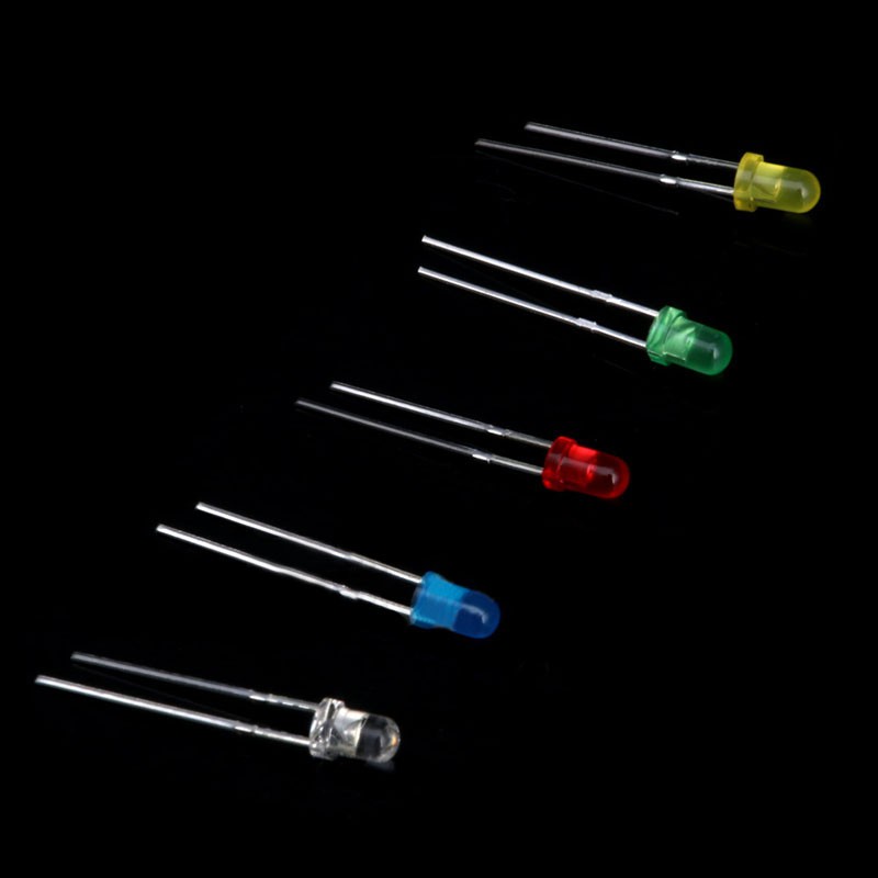 Set 200 Điốt Đèn Led 3mm / 5mm | BigBuy360 - bigbuy360.vn