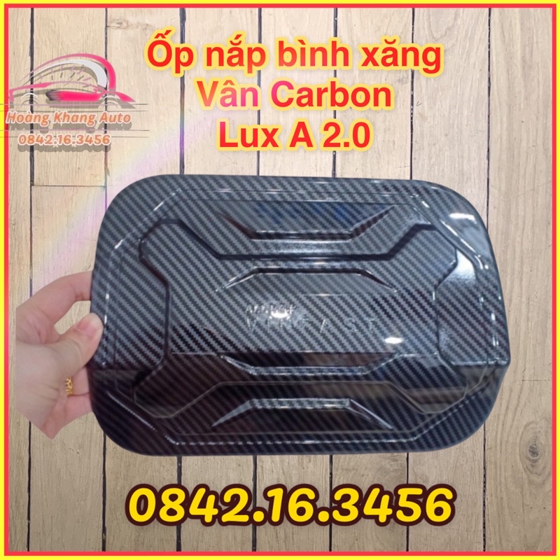 Ốp nắp bình xăng Vinfast Lux A 2.0 CARBON cao cấp