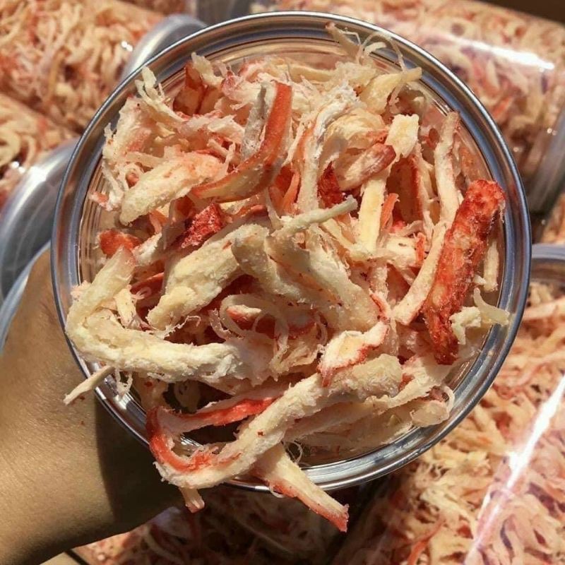 Mực hấp dừa xé sợi 250gr | BigBuy360 - bigbuy360.vn