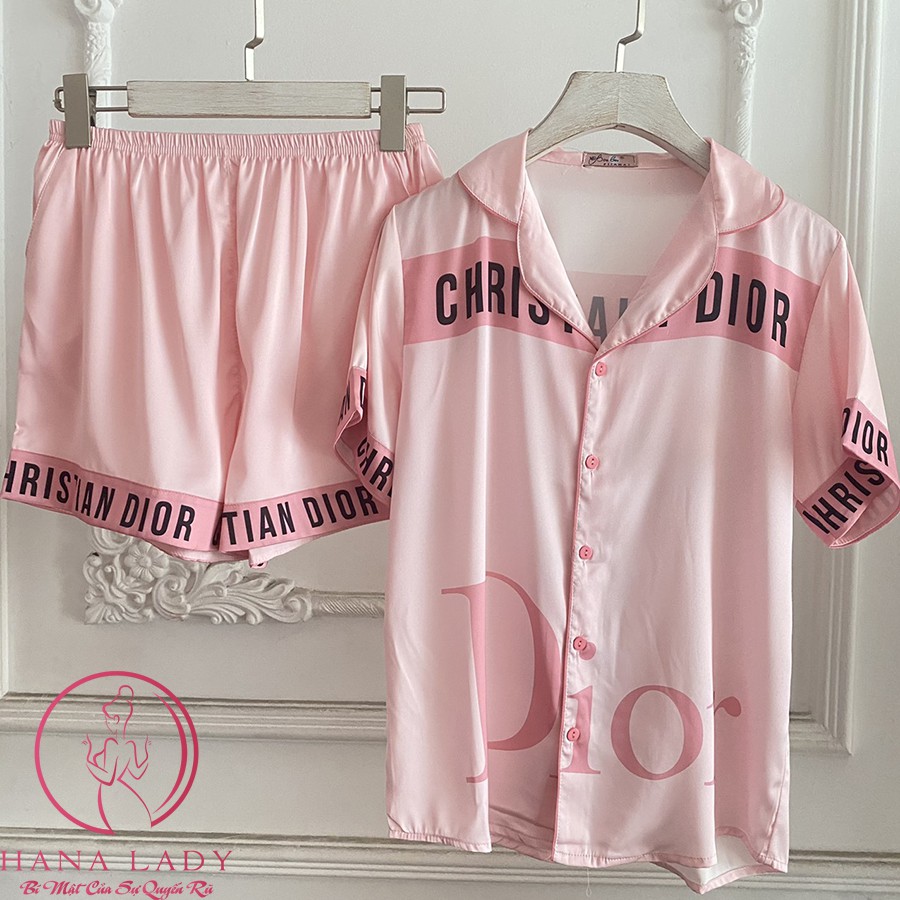 Đồ ngủ nữ - Bộ ngủ pijama mặc nhà tay cộc cao cấp PJ482