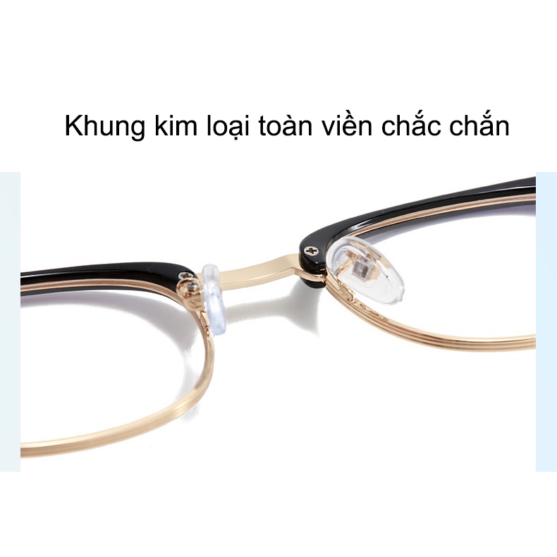 Gọng kính kim loại nam nữ LV008