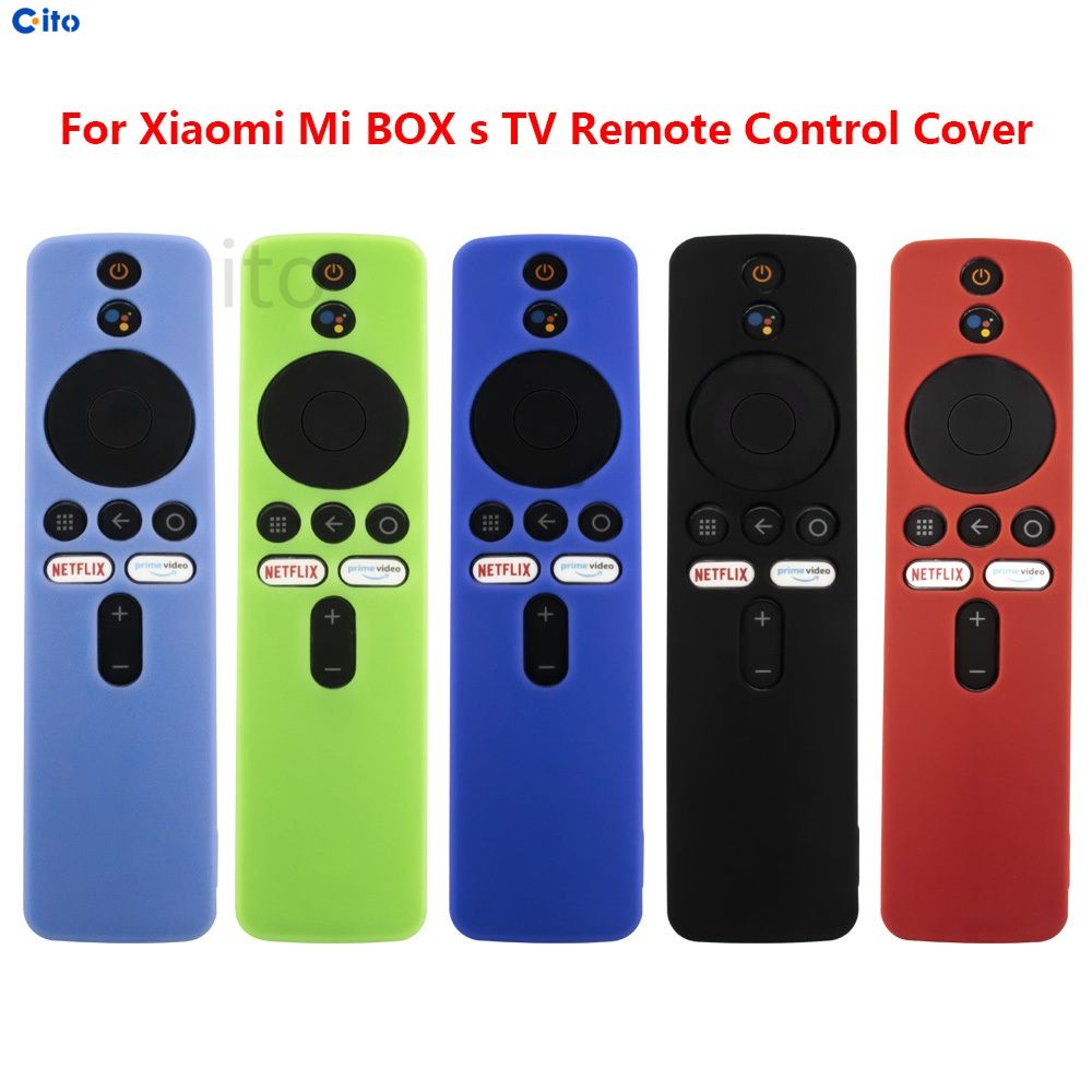 Silicone Điều Khiển Từ Xa Trường Hợp Đối Với Xiaomi Mi Hộp S/4X Mi Từ Xa TV Stick Bìa Cho Xiaomi Mềm Đồng Bằng điều khiển từ xa Điều Khiển Prote