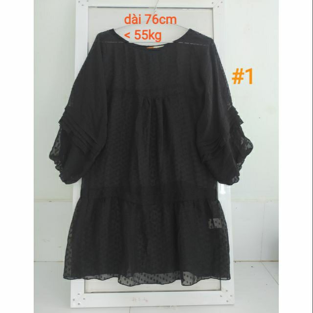 Áo kiểu freesize < 55kg hàng si Nhật