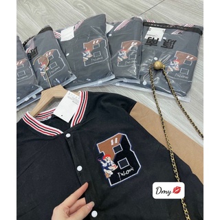 Áo bomber đen, áo bomber B .Dáng cả nữ và nam mặc