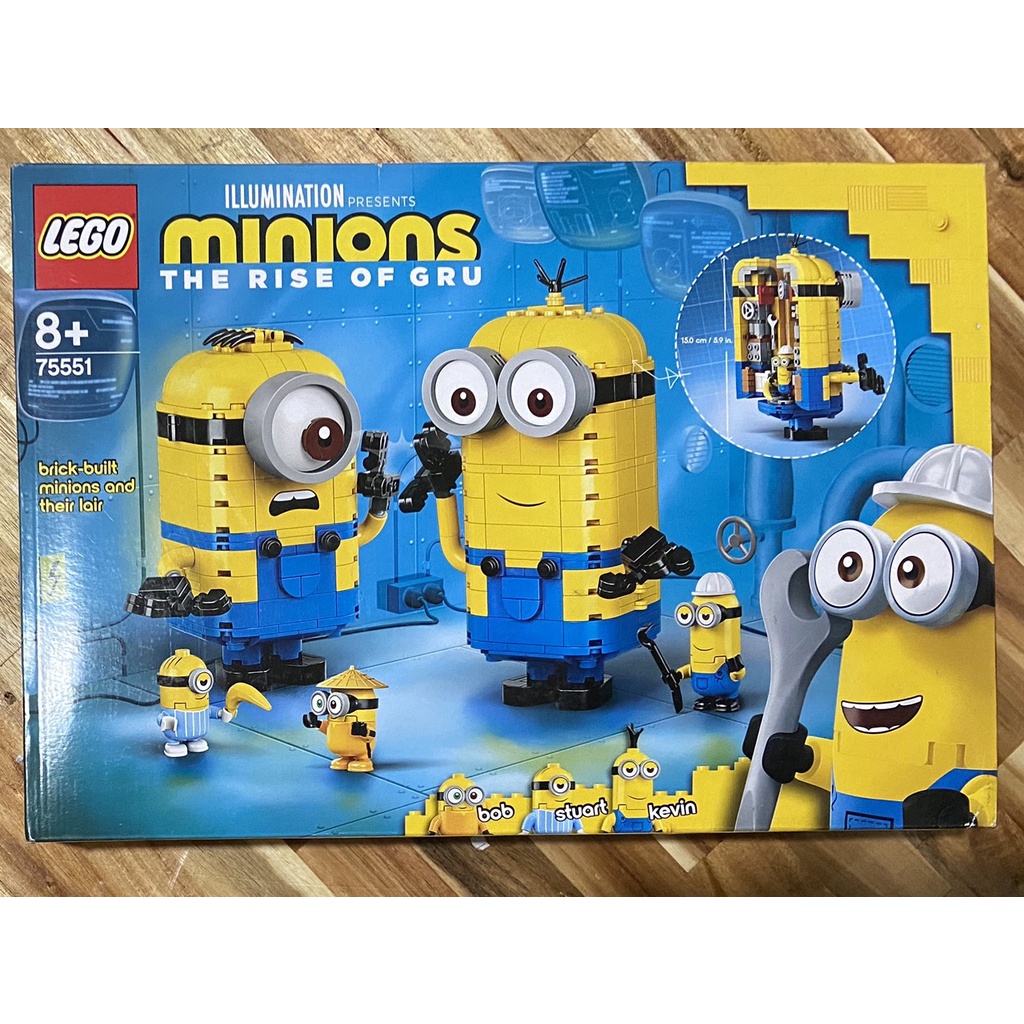 75551 LEGO Brick-built Minions and their Lair - &quot;Hang ổ&quot; của Minions