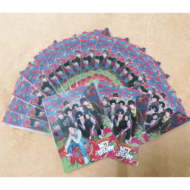 Miếng dán NCT Dream album Hot sauce Mumo