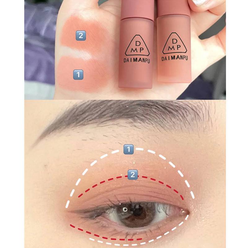 [Hàng mới về] Phấn mắt kiêm má hồng DAIMANPU dạng lỏng 2 trong 1 lâu trôi chống thấm nước | BigBuy360 - bigbuy360.vn