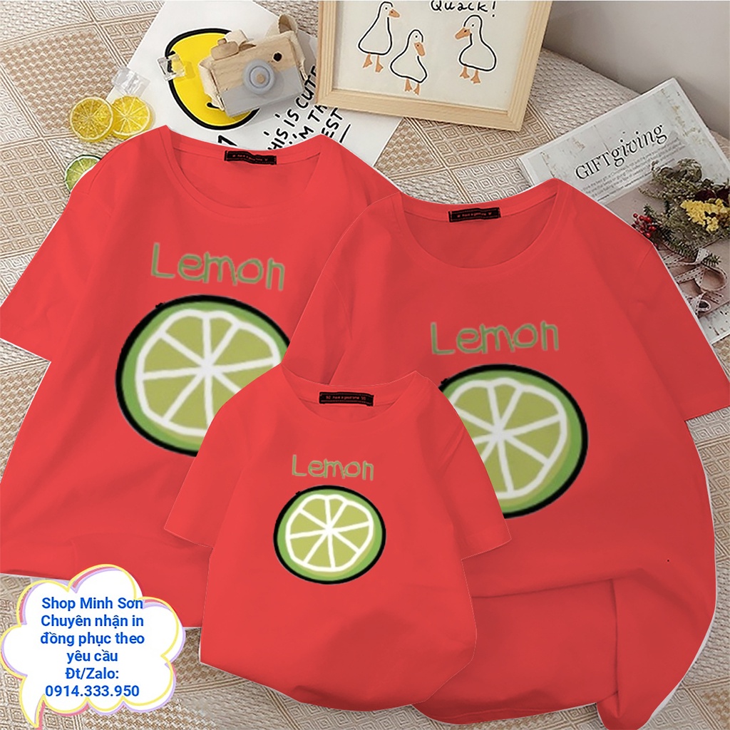 🍋🍋🍋VIDEO ÁO THUN GIA ĐÌNH LEMON ĐI CHƠI, ÁO GIA ĐÌNH ĐI BIỂN CHẤT COTTON LOẠI 1 ĐỦ MÀU ĐỦ SIZE