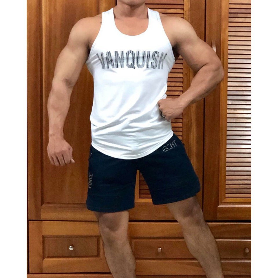 Áo Ba Lỗ Tập Gym 𝐕𝐚𝐧𝐪𝐮𝐢𝐬𝐡 - Tantop Tập Gym