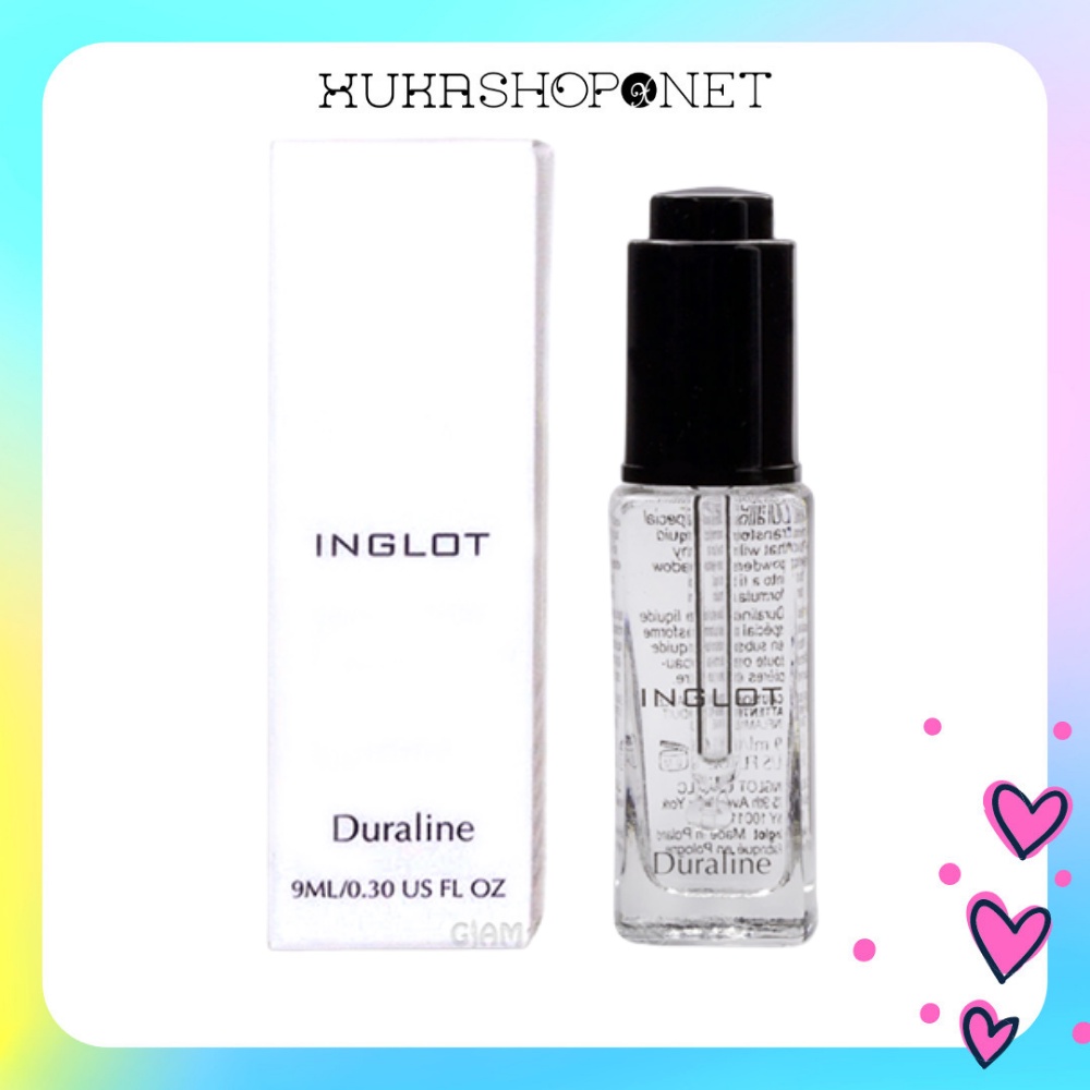 Tinh dầu pha nền makeup căng bóng Inglot Duraline ( 9ml ) - Serum Inglot