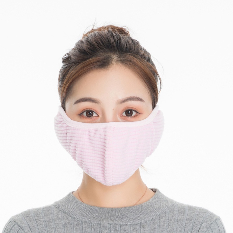 (Hàng Mới Về) Khẩu Trang Chống Bụi Chống Gió Thoáng Khí Hai Trong Một Dùng Khi Lái Xe Vào Mùa Đông