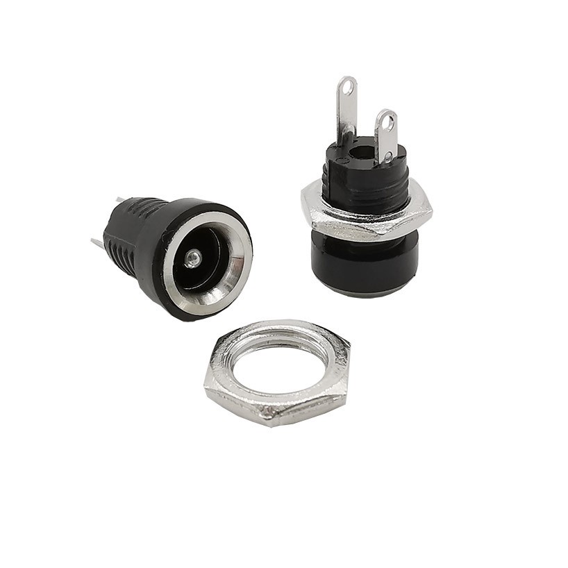 Set 10 Ổ Cắm Nguồn 3a 12v Dc 2 Kiểu 5.5x2.1mm 5.5x2.1m Chuyên Dụng