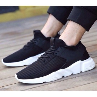 Giày Sneaker BTN11 Đen + Túi Thời Trang ( Xanh)
