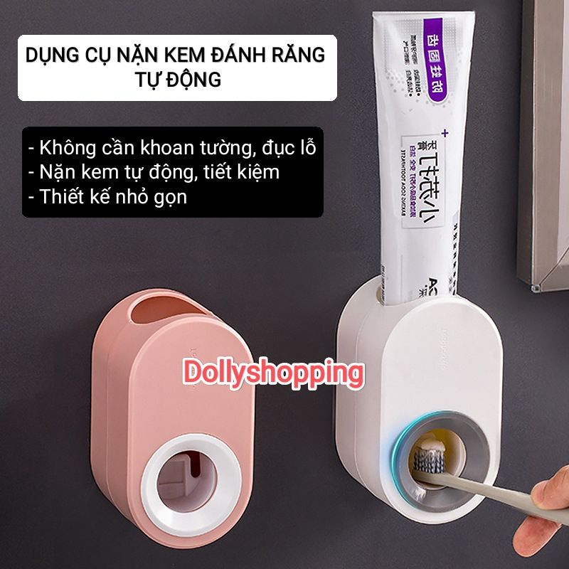 Dụng Cụ Bóp Kem Đánh Răng Tự Động