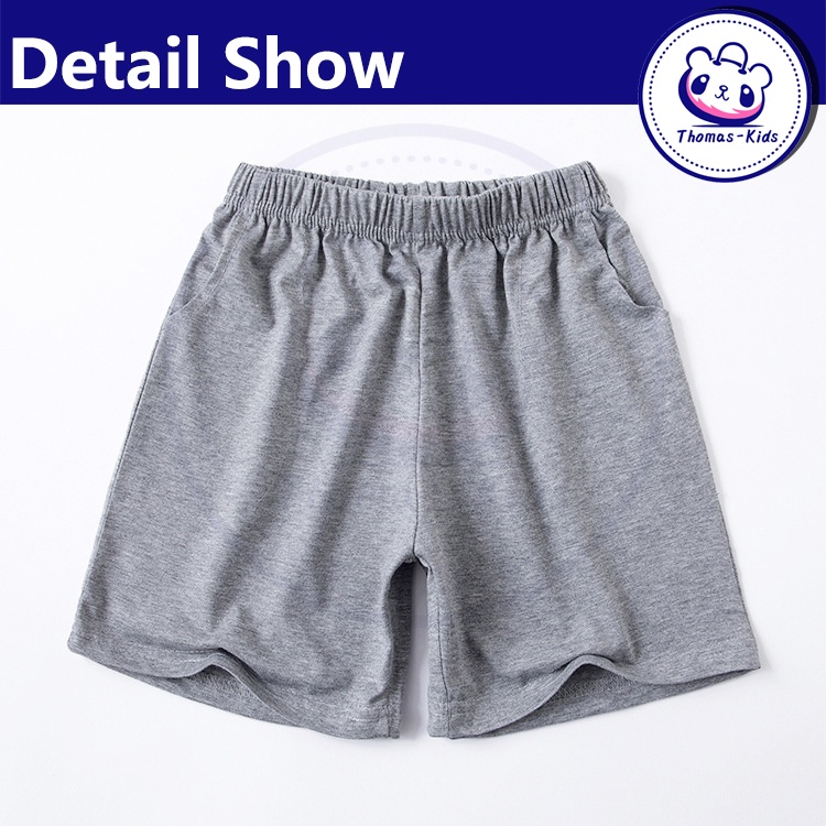 [Hàng Có sẵn] D310#Quần Short Cotton thoải mái thời trang cho bé trai 2-12 tuổi