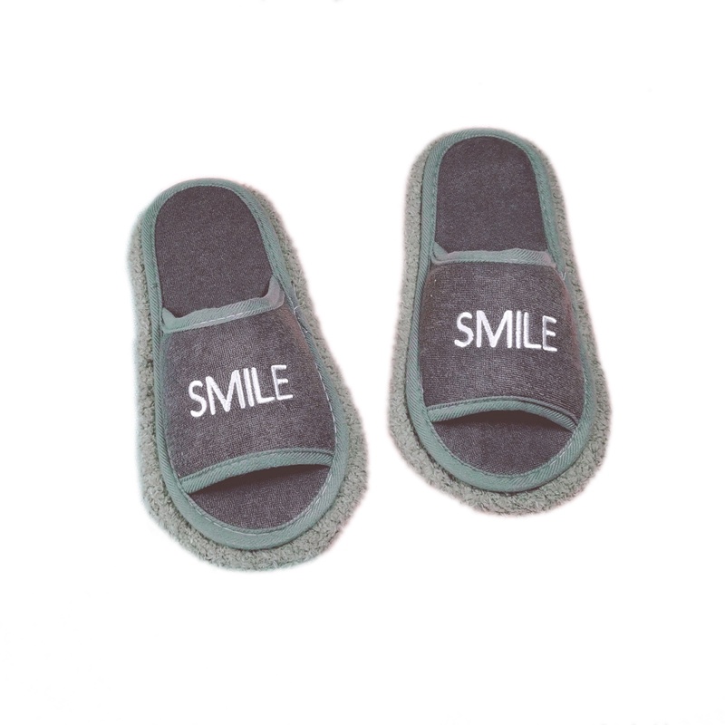 1 Đôi Dép Lau Nhà Bằng Sợi Microfiber Có Thể Tháo Rời