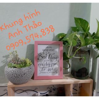 (Để bàn) Khung 13*18 bản 1.5cm