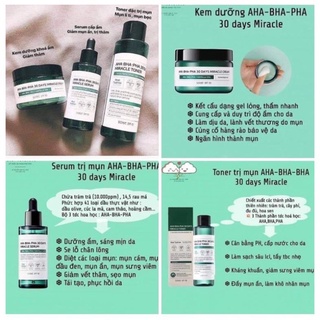 [Hot] [Combo] Some By Mi AHA BHA PHA 30days Miracle