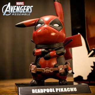 Mô hình Deadpool Pikachu - 15CM [Siêu dễ thương]