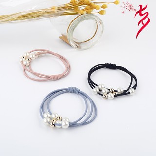 Combo 3 dây cột tóc, buộc tóc hạt nhân tạo 3 vòng dây (BT 2)