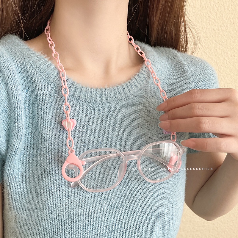 Dây Đeo Khẩu Trang Chống Thất Lạc Màu Sắc Đẹp Mắt Dành Cho Nữ