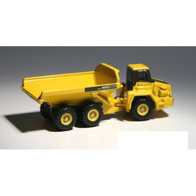 Mô hình xe ben Tomica KOMATSU ARTICULATED DUMP TRUCK HM400 2002 Made in Tomy China