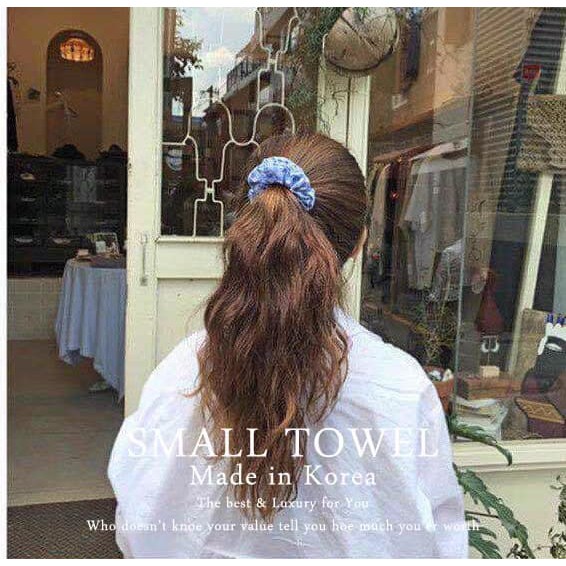 DÂY CỘT TÓC VẢI CARO SCRUNCHIES PHONG CÁCH VINTAGE 2021