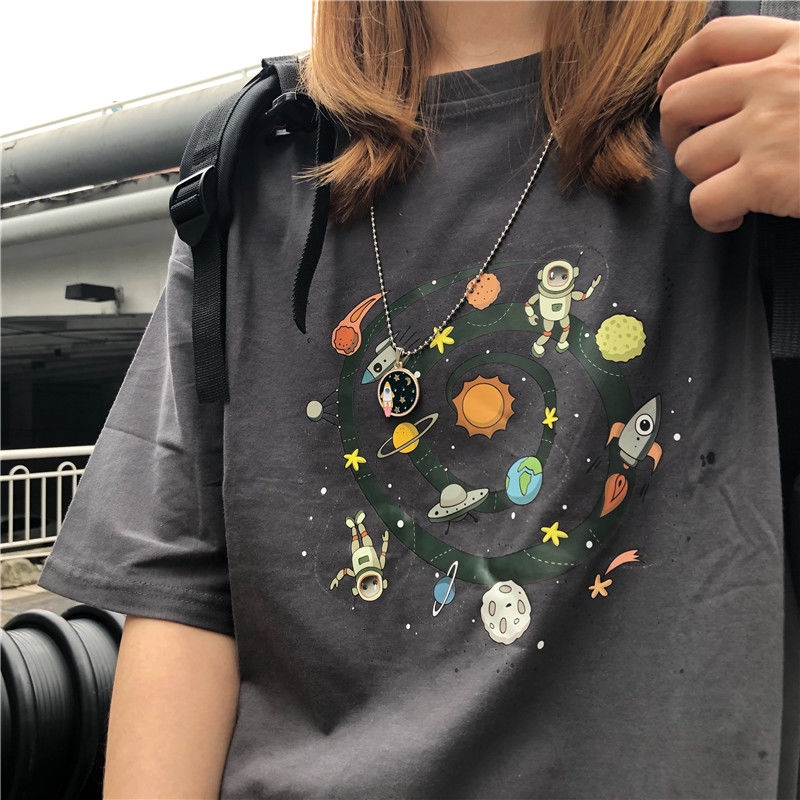 Dây Chuyền Họa Tiết Phi Hành Gia Vũ Trụ Hoạt Hình 16047