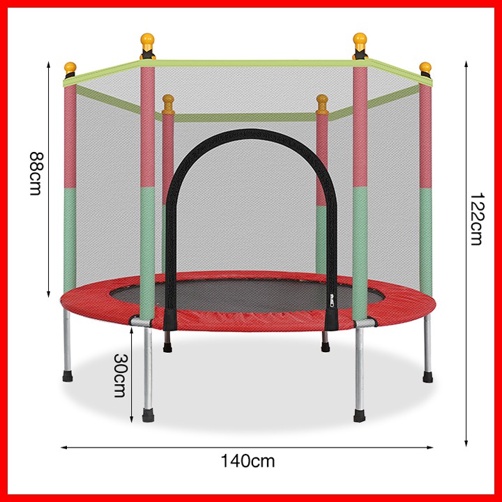 Nhà nhảy nhún, đệm nhún lò xo cho bé siêu cao cấp
