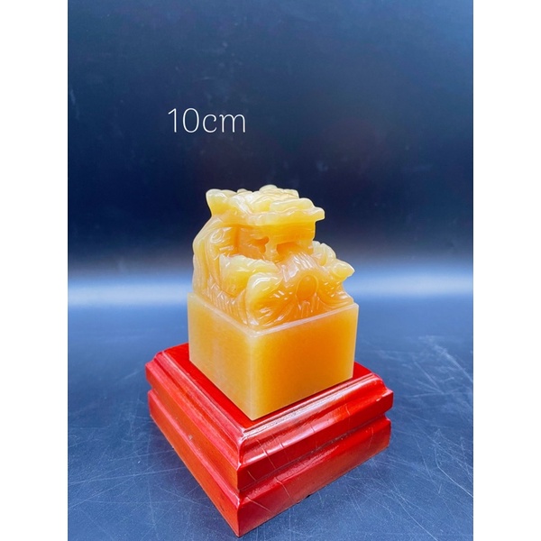 Ấn Rồng Đá Ngọc Hoàng Long Phong Thuỷ