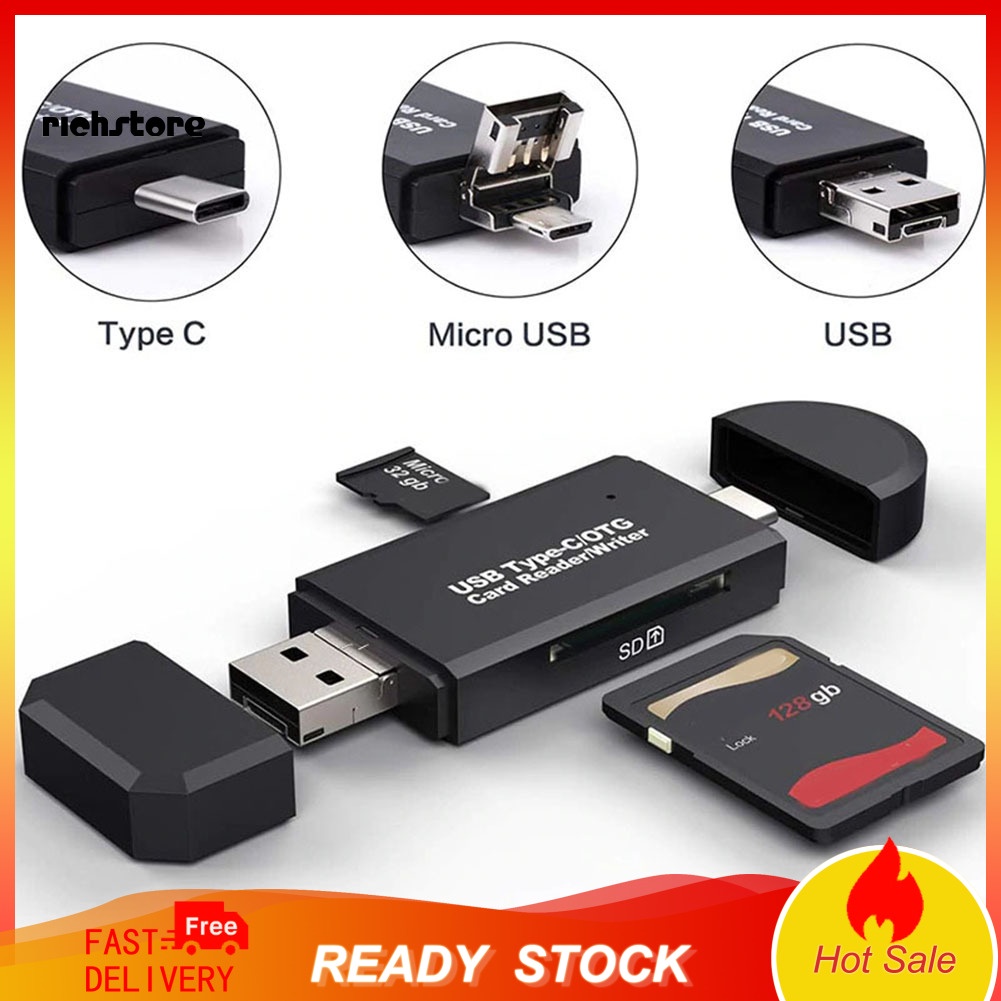 Đầu Đọc Thẻ Nhớ 3 Trong 1 Đa Năng | BigBuy360 - bigbuy360.vn