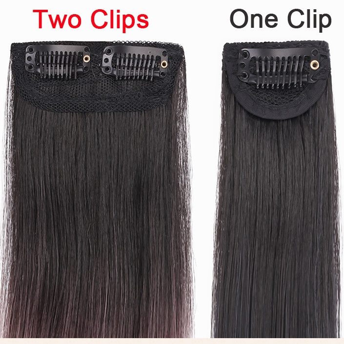 Bộ Tóc Giả Dài Nhuộm Màu Gradient Phong Cách Lisa