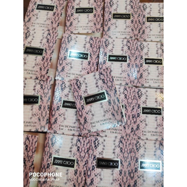 Sample nước hoa nữ Jimmy Choo Eau de Parfum 2ml
