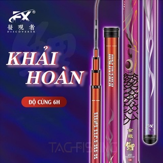 Cần tay gama fx khải hoàn 6H, cần tay câu đài chính hãng Aduy fishing
