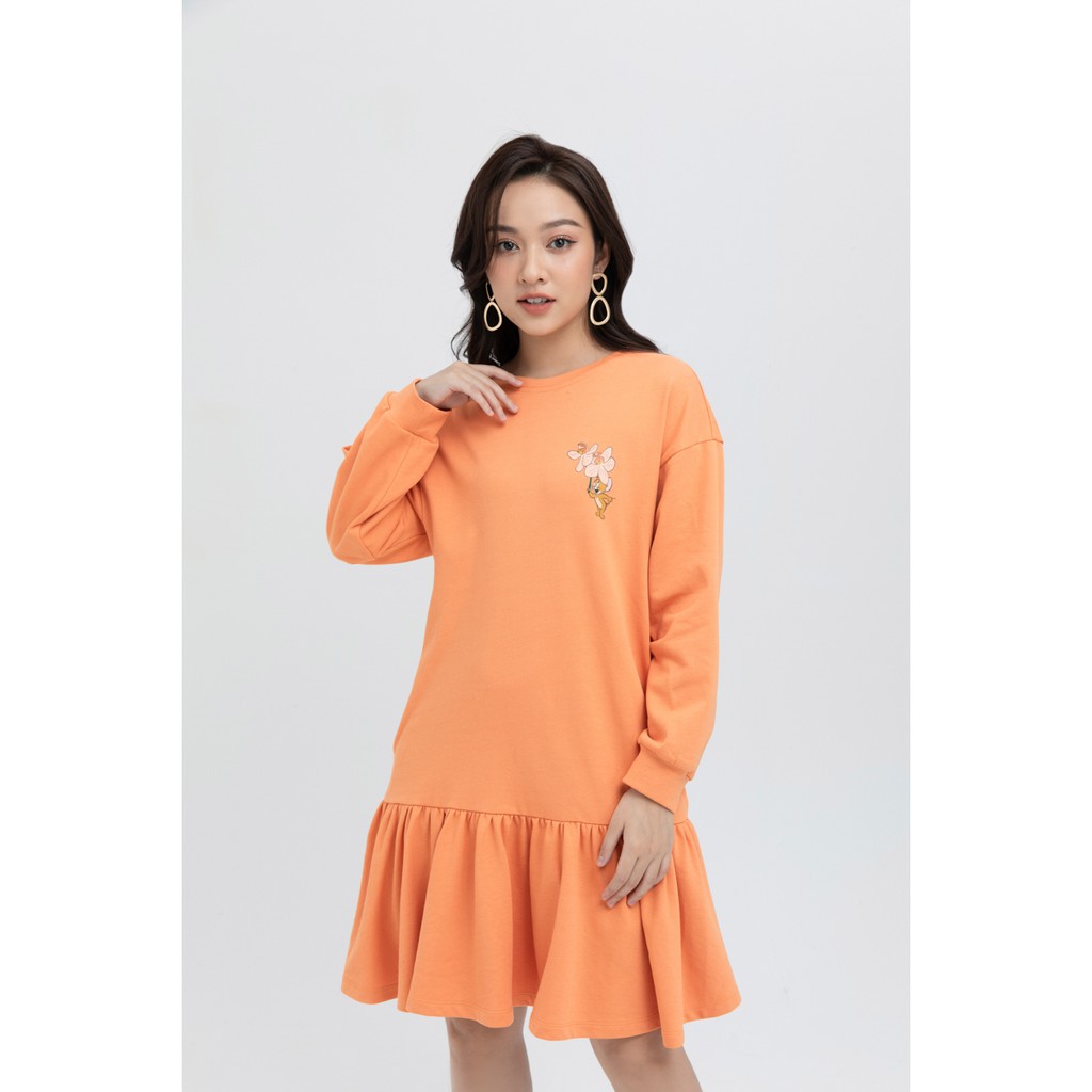 Đầm thun đuôi cá tay dài IVY moda MS 42B8401 | BigBuy360 - bigbuy360.vn