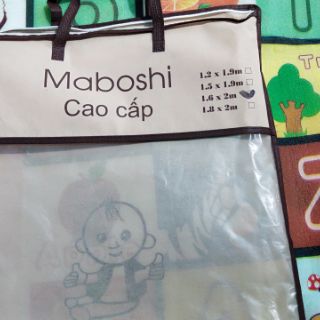 Thảm xốp chơi 2 mặt Maboshi cao cấp 1m6-2m