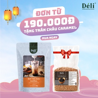 Bột Trà sữa Nướng 3in1 Déli [GIÁ SALE TỐT] pha trà sữa vị trà sữa nướng vị đặc trưng