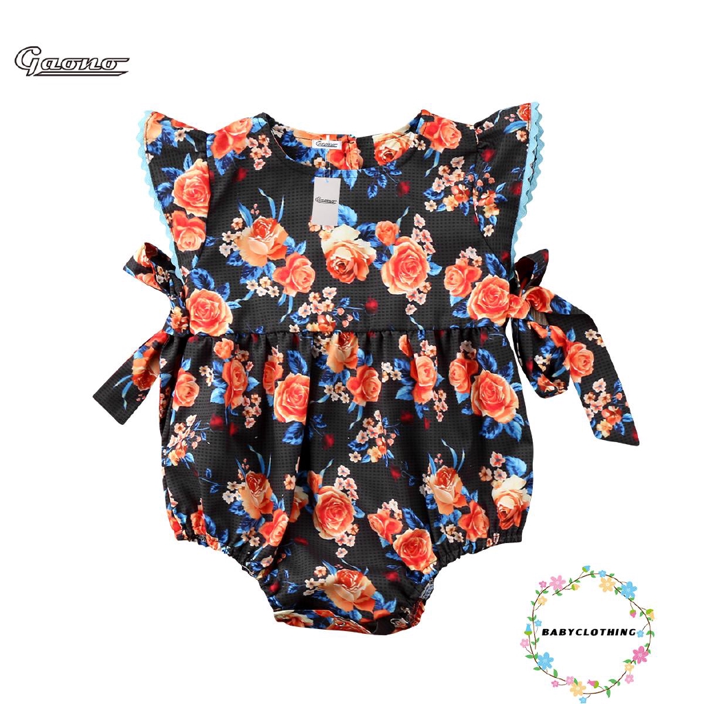 ღWSVღNew Newborn Baby Girl Romper Floral Bodysuit Jumpsuit Sunsuit Summer Outfits Clothes