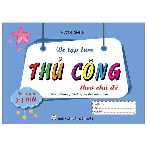 Sách - Bé Tập Làm Thủ Công Theo Chủ Đề