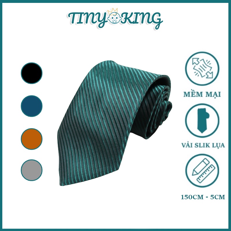 Cà vạt nam - caravat công sở thắt sẵn bản 8cm cavat giá rẻ