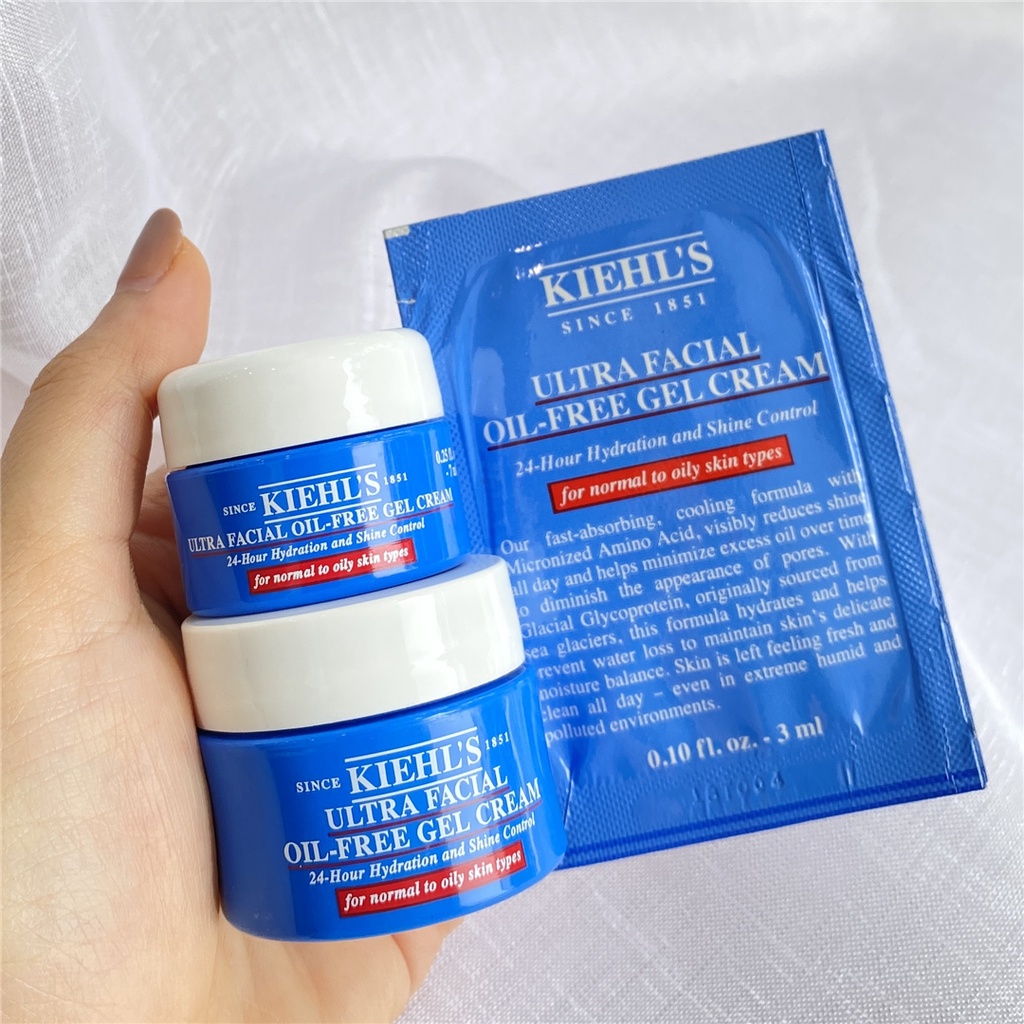 Kiehl's / Kiehls Kem Cho Da Hỗn Hợp Dầu Facial Oil Free Gel Cream 7ml - 14ml - 15ml