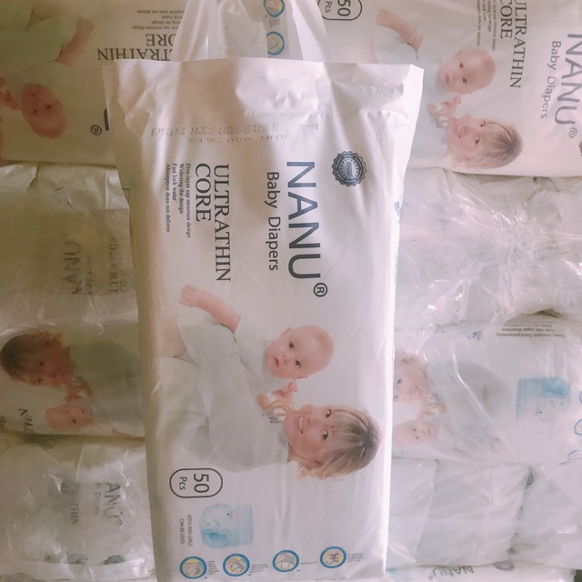 Bỉm quần Nanubaby size M 50 miếng.