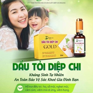 Dầu tỏi diệp chi gold