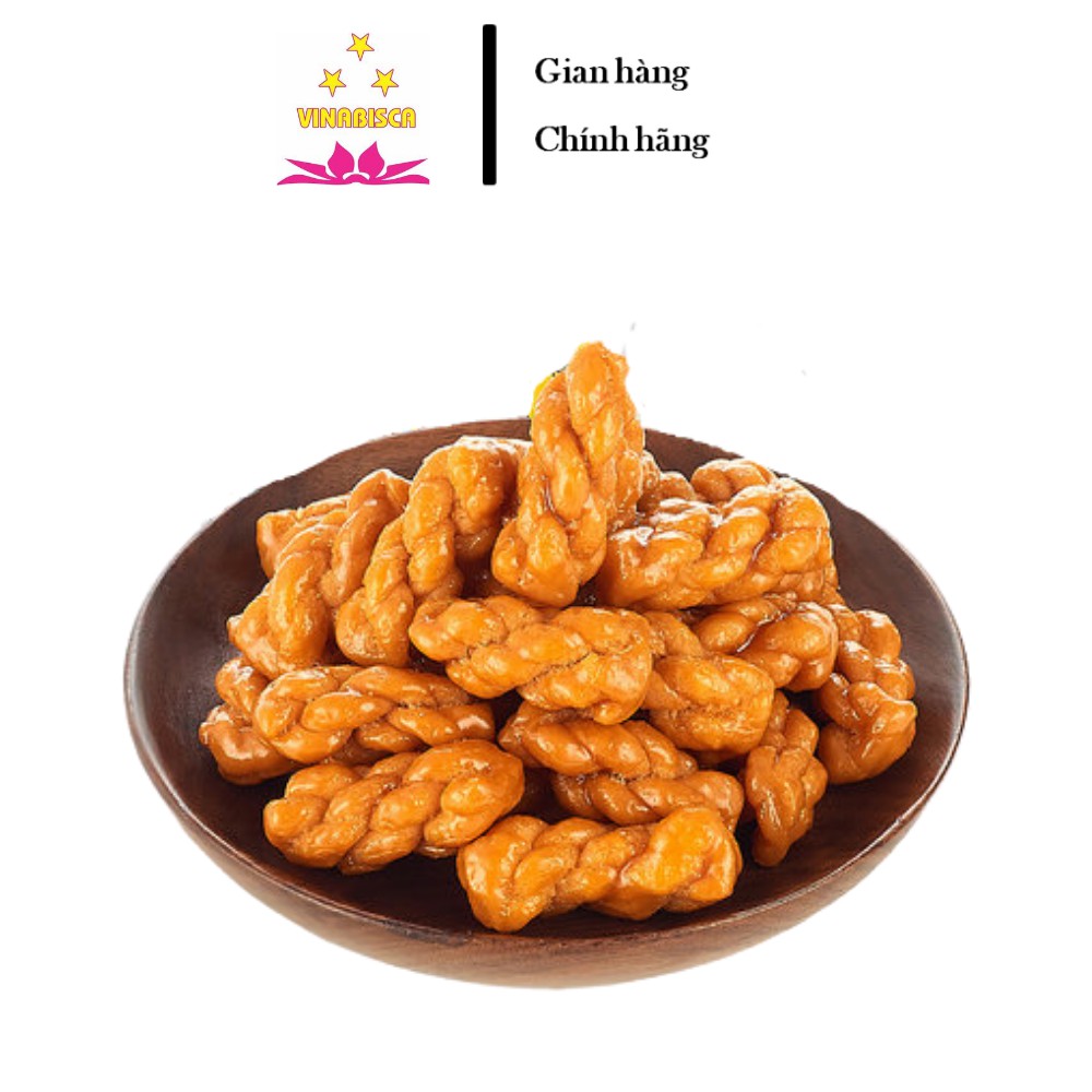 Quẩy xoắn đường vặn thừng giòn ngon loại to, quẩy đường, đồ ăn vặt tuổi thơ, quẩy chiên giòn